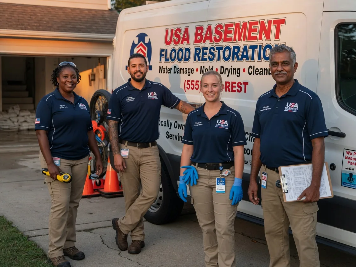 Basement Flood Cleanup company in Magee, MS